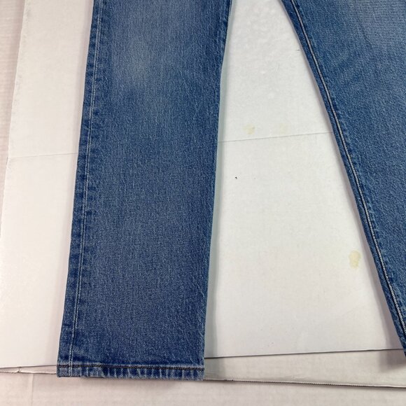 Levi's Jeans Women's 31x29* 501 Mid Rise Customized Tapered Blue Faded Denim - Picture 7 of 16